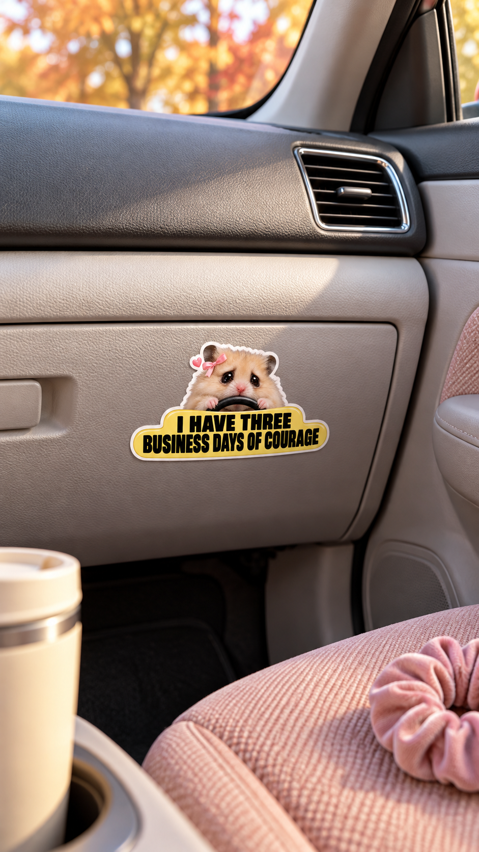 Digital placement mockup: Hammy: courage budget
