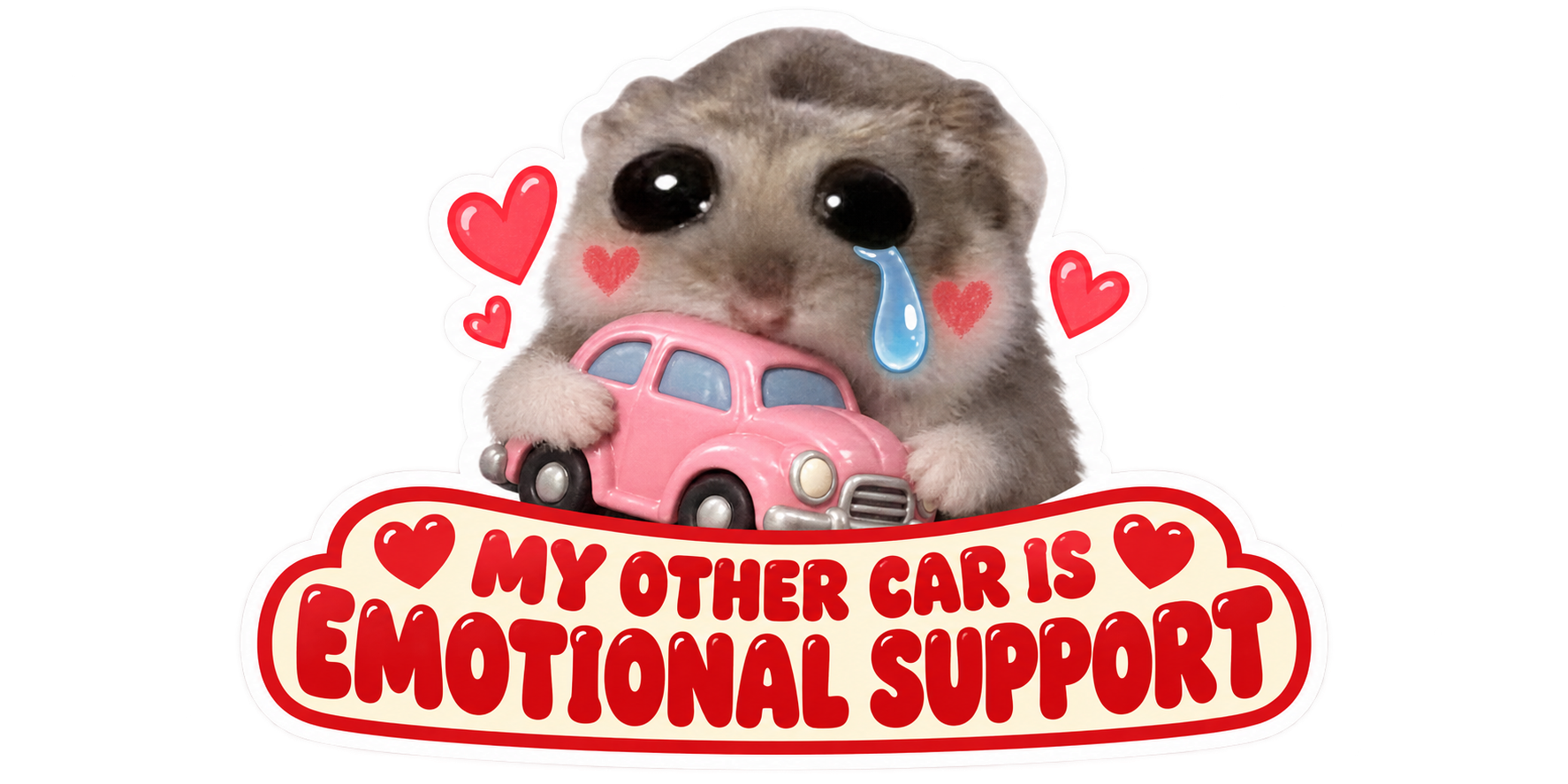 MY OTHER CAR IS EMOTIONAL SUPPORT