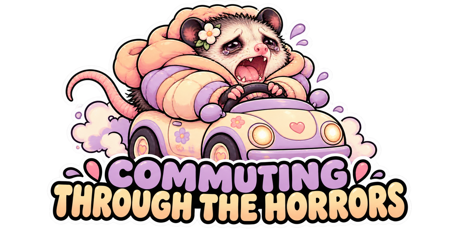 COMMUTING THROUGH THE HORRORS